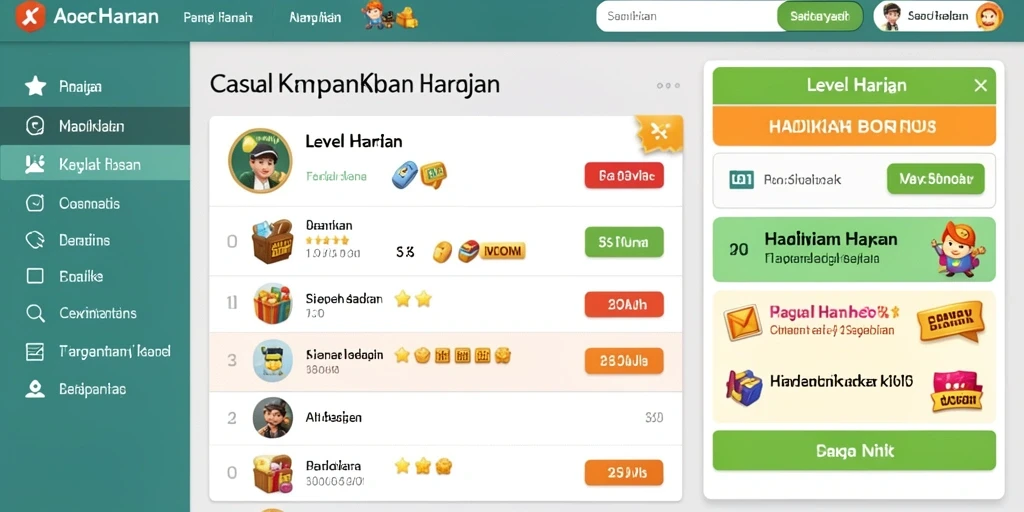 Tampilan antarmuka yang ramah pengguna dan mudah dinavigasi.