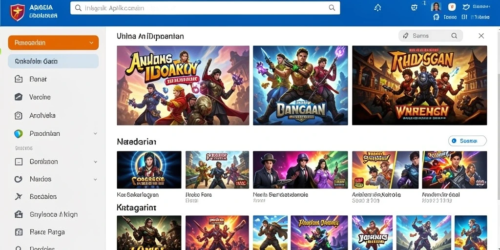 Tampilan utama aplikasi 8ID yang menarik dan user-friendly.