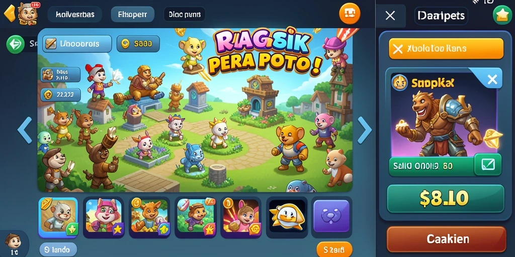 Tampilan menu utama BOS777 yang menarik.