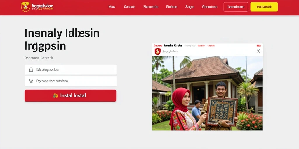 Tampilan utama LUCKYDF yang menarik dan mudah dinavigasi.
