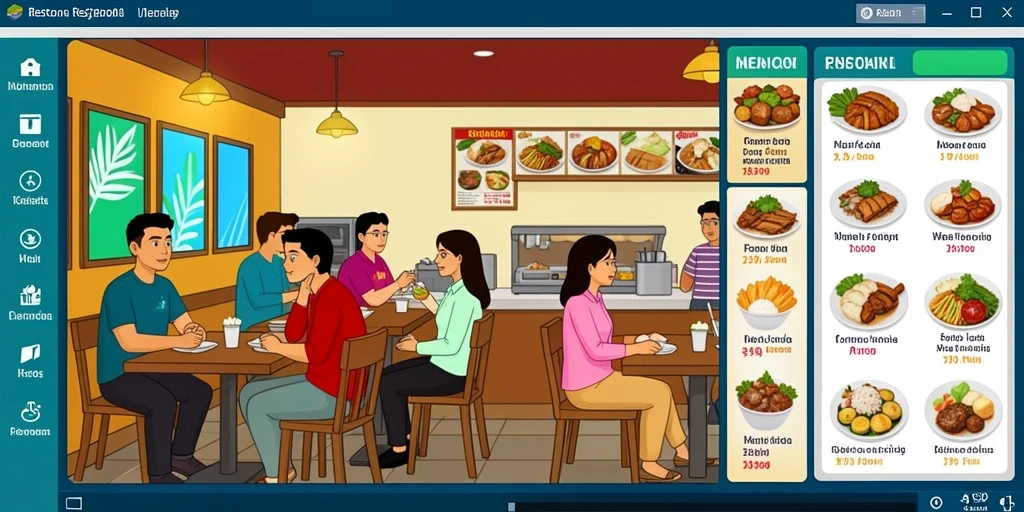 Tampilan antarmuka yang menarik dan mudah dimengerti.
