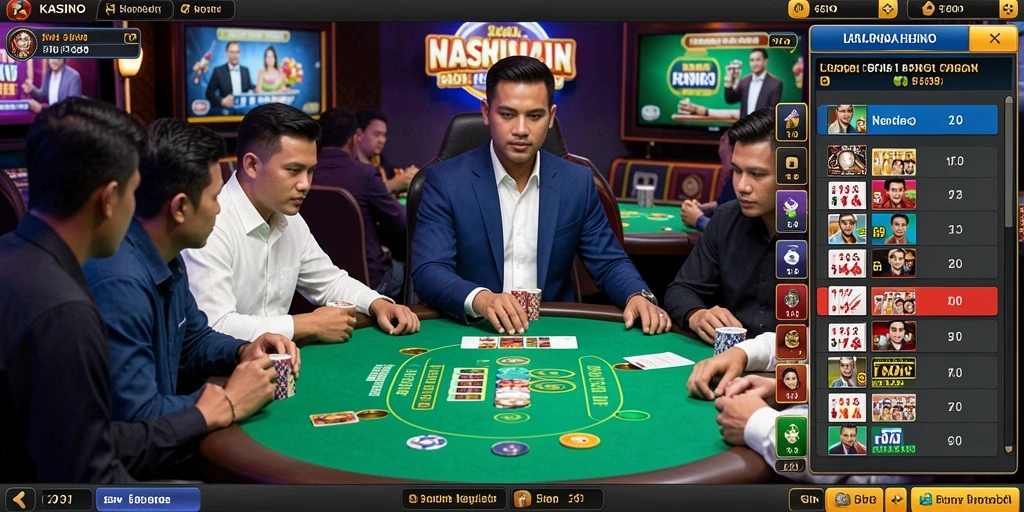 Tampilan antarmuka game yang menarik.