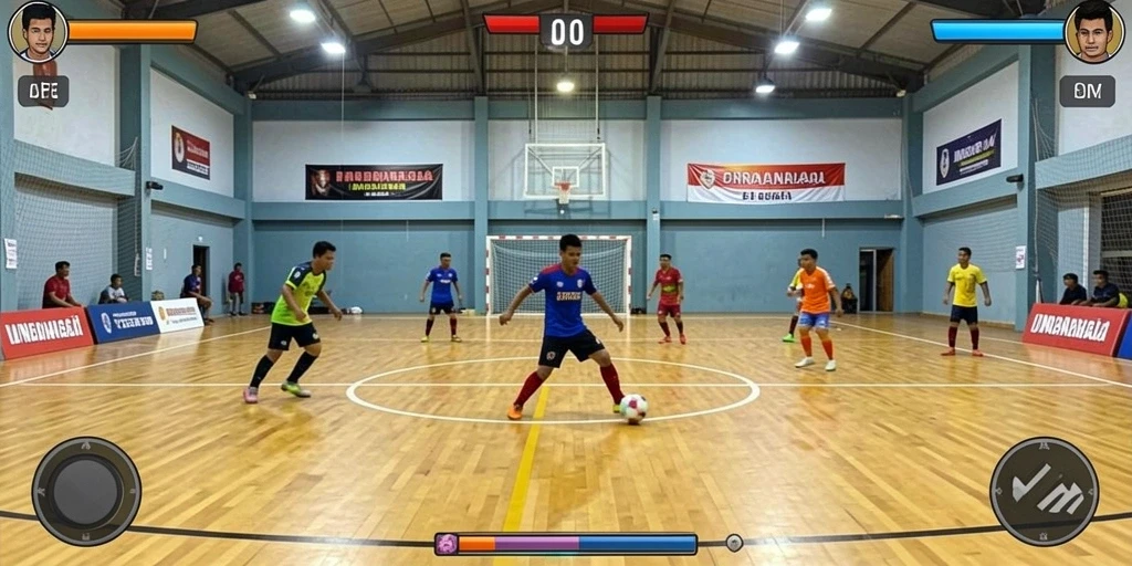 Tampilan karakter yang beragam dan menarik.