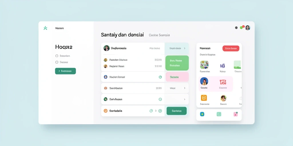 Tampilan antarmuka yang menarik dan ramah pengguna.