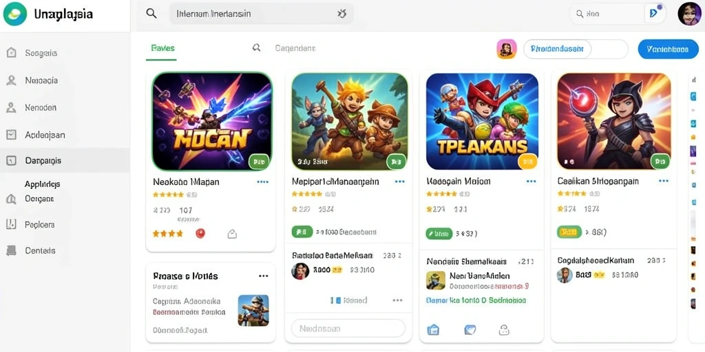 Tampilan utama aplikasi yang menarik dan user-friendly.