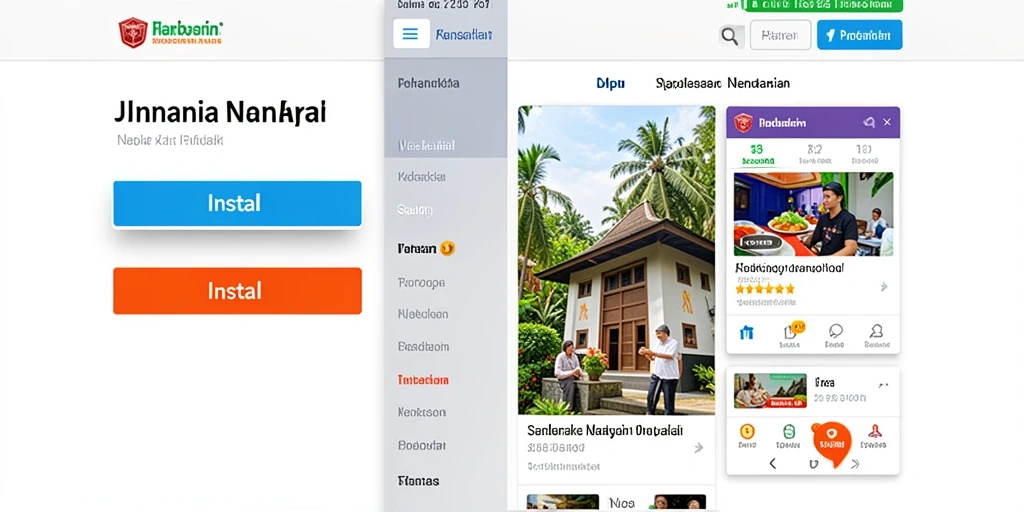 Tampilan awal game SPINHARTA yang menawan.