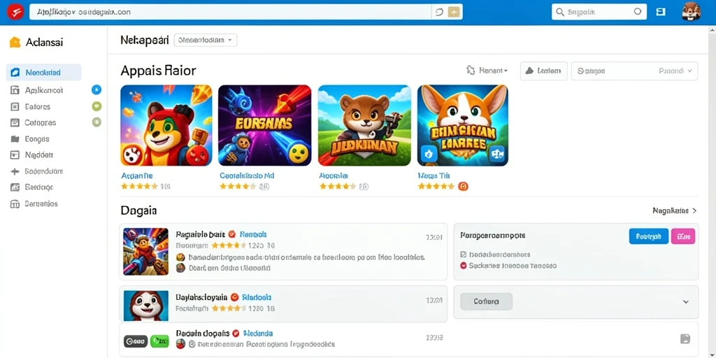 Screenshot menunjukkan beragam tantangan seru dalam SVIPWINS.