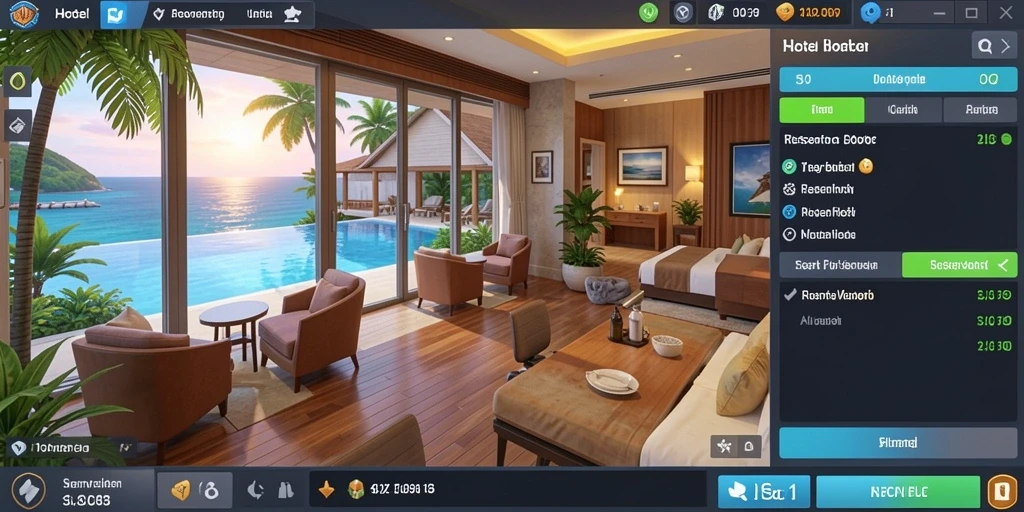 Tangkapan layar dari tampilan awal game TEMPOTOTO.
